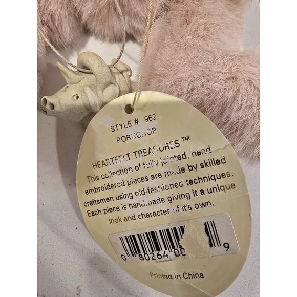 Heartfelt Treasures By Jerry Elsner #962 Porkchop - Picture 2 of 2